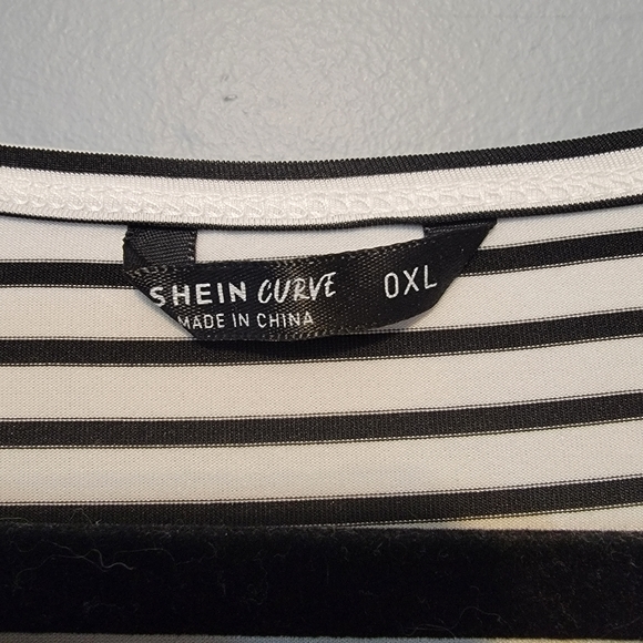 🤑2 for 20🥳 Tulip Curvy Girl Essential Dress striped black & white XL - Picture 7 of 7